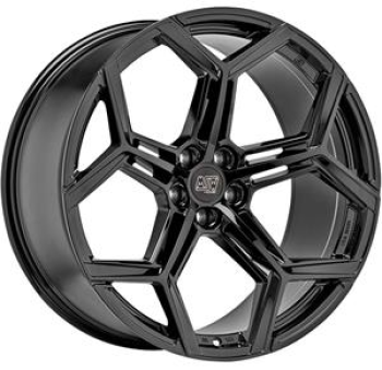 MSW 53 Gloss Black 10,5x22 5x112 ET19 CB66,6 60° 910 kg