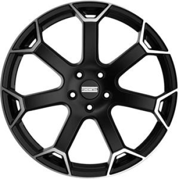 Fondmetal Zephyrus Matt Black Machined 8,5x19 5x112 ET45 CB66,6 R13 850 kg