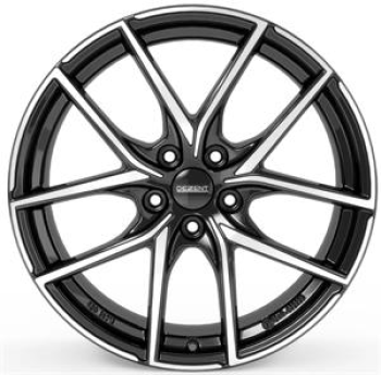 Dezent TO dark Black/polished 8x19 5x112 ET44 CB57,1 R13 755 kg