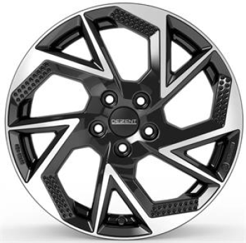 Dezent AP dark Black/polished 6x16 5x112 ET43 CB57,1 R13 625 kg