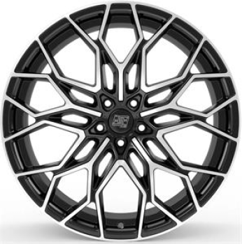 MSW 51 Gloss Black Full Polished 10x20 5x112 ET40 CB73,1 60° 1050 kg