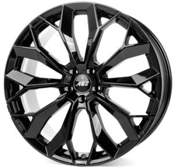 AEZ Leipzig Black 9,5x22 5x120 ET42 CB72,6 60° 1015 kg