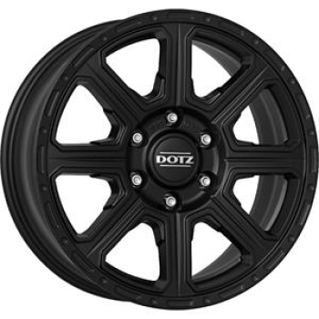 Dotz Kalahari Black matt 8x18 6x139.7 ET20 CB106,1 Flat 1150 kg