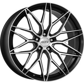 Dotz Suzuka dark Black/polished 8,5x19 5x112 ET45 CB70,1 60° 730 kg