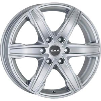 MAK King 6 Silver 8x18 6x130 ET54 CB84,1 60° 1215 kg