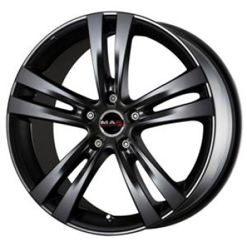 MAK Zenith Matt Black 8x17 5x108 ET45 CB72,0 60° 705 kg