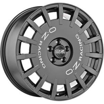 OZ Racing Rally Racing Dark Graphite Silver Lettering 7x17 5x108 ET45 CB75,0 60° 650 kg