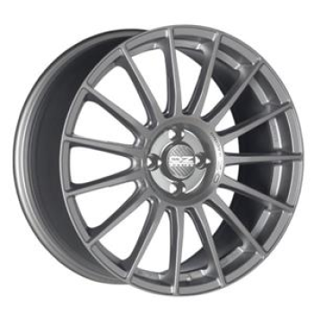 OZ Racing Superturismo LM Matt Race Silver Black Lettering 8,5x19 5x112 ET44 CB75,0 R12 690 kg