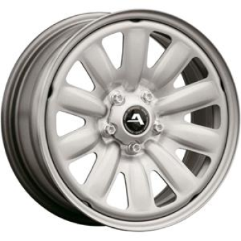 Alcar HybridRad  Silver 7x17 5x114.3 ET50 CB67,1 With Cap 60°