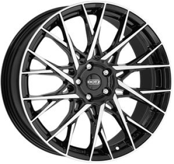 Dotz Fuji dark Black/polished 8x20 5x112 ET40 CB70,1 60° 780 kg