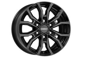 Dezent KC Black 7,5x17 6x139.7 ET55 CB93,1 60° 1150 kg