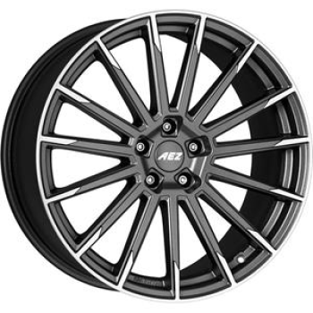 AEZ Atlanta Graphite matt/polished 8,5x19 5x114.3 ET40 CB64,1 60° 780 kg